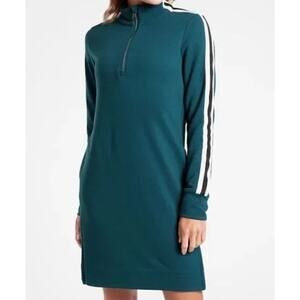 Athleta CrossTown Track Dress Oceanic Teal‎ Size XXS